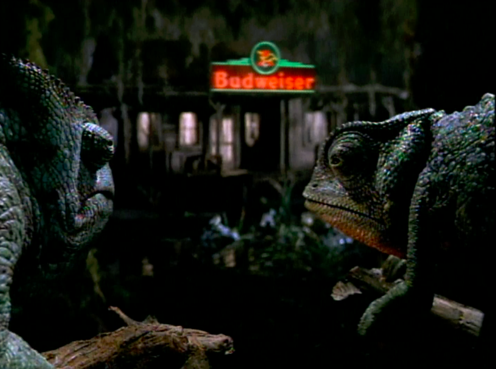 Marketing Moment 81: Talking chameleons take the place of 'Bud-weis-er' frogs in series of spots created by GS&amp;P