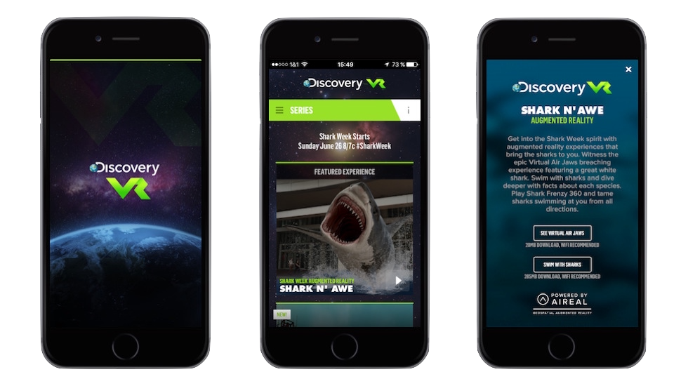 Shark Week unleashes sharks in your living room with Discovery VR