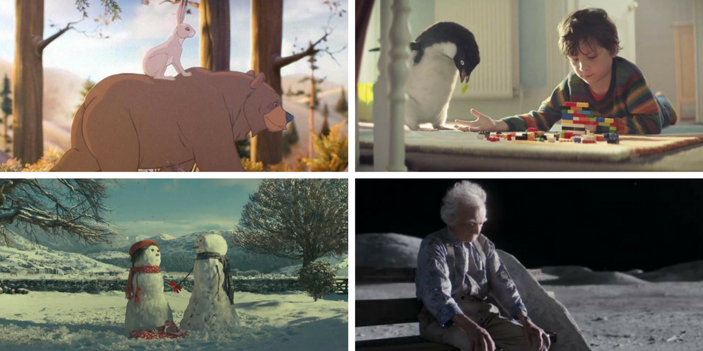 A decade of John Lewis Christmas ads: a Man on the Moon, a Snowman, a Bear and a Hare and Monty the Penguin