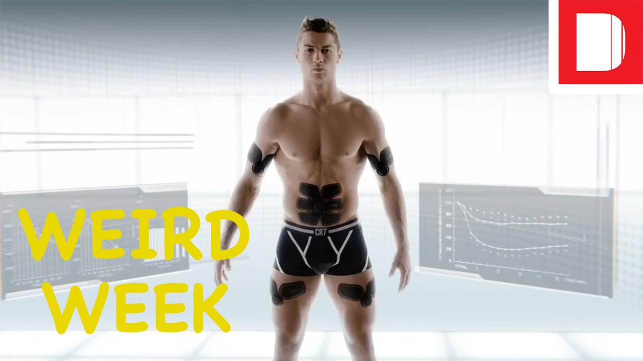 Donald Trump-san, CALORIES and a vibrating Ronaldo: John's Weird Week