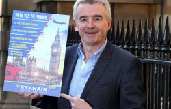 Ryanair begins campaign for Britain to stay in EU